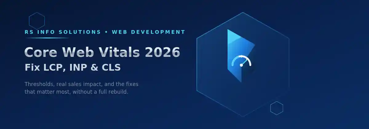 Core Web Vitals in 2026: How to Pass LCP, INP, and CLS Without Rebuilding Your Website
