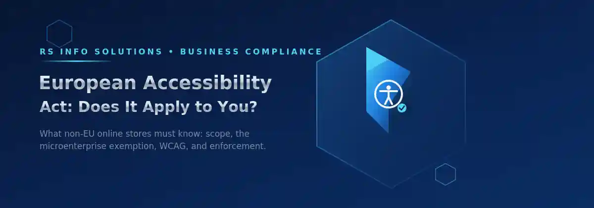 European Accessibility Act for Websites Outside the EU: Does It Apply to Your Indian Online Store?